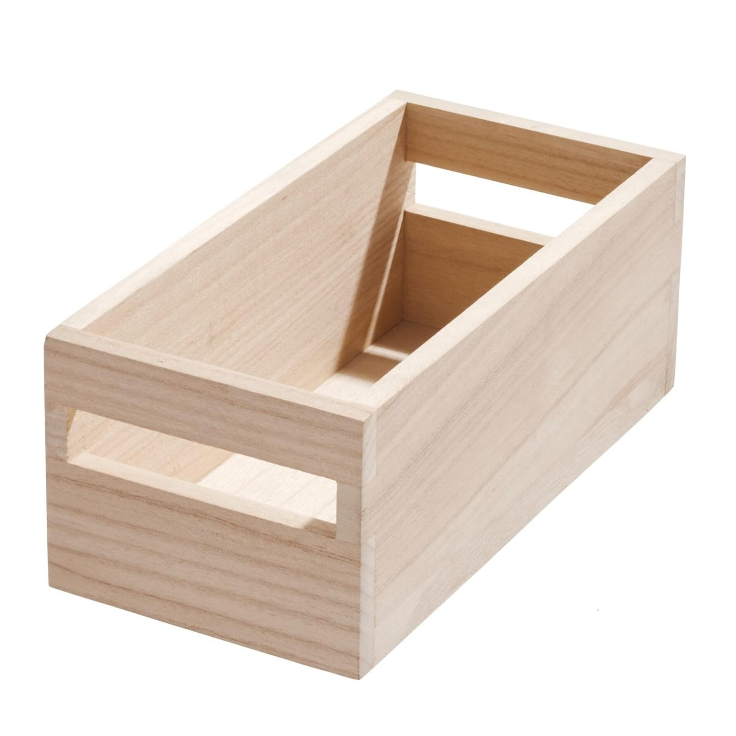 Корзина Interdesign Wire & Paul WD дерево павловния 25,4х12,7х10 см