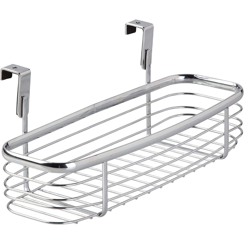 Корзина надверная Interdesign хромированная сталь 28х10х12,7 см