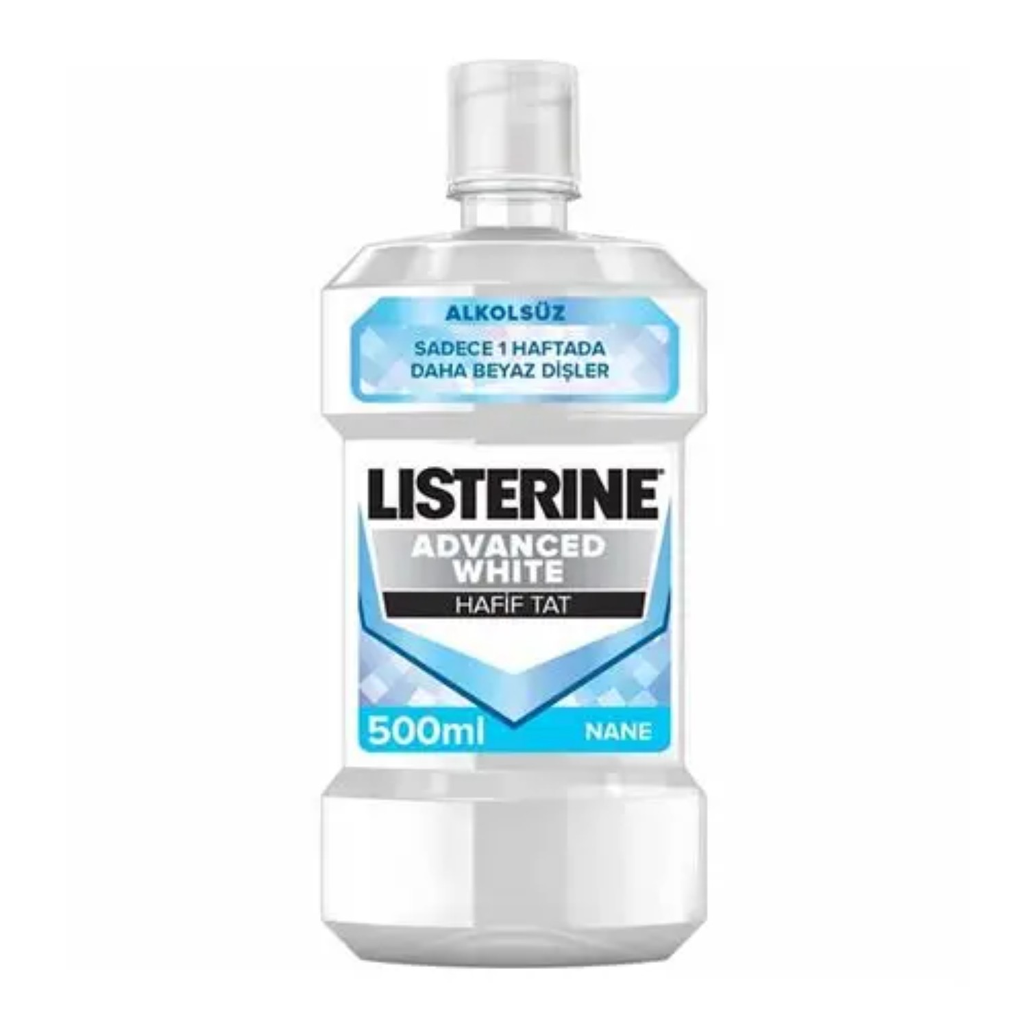 Ополаскиватель Listerine advanced white экспертное отбеливание для полости рта без спирта 500мл
