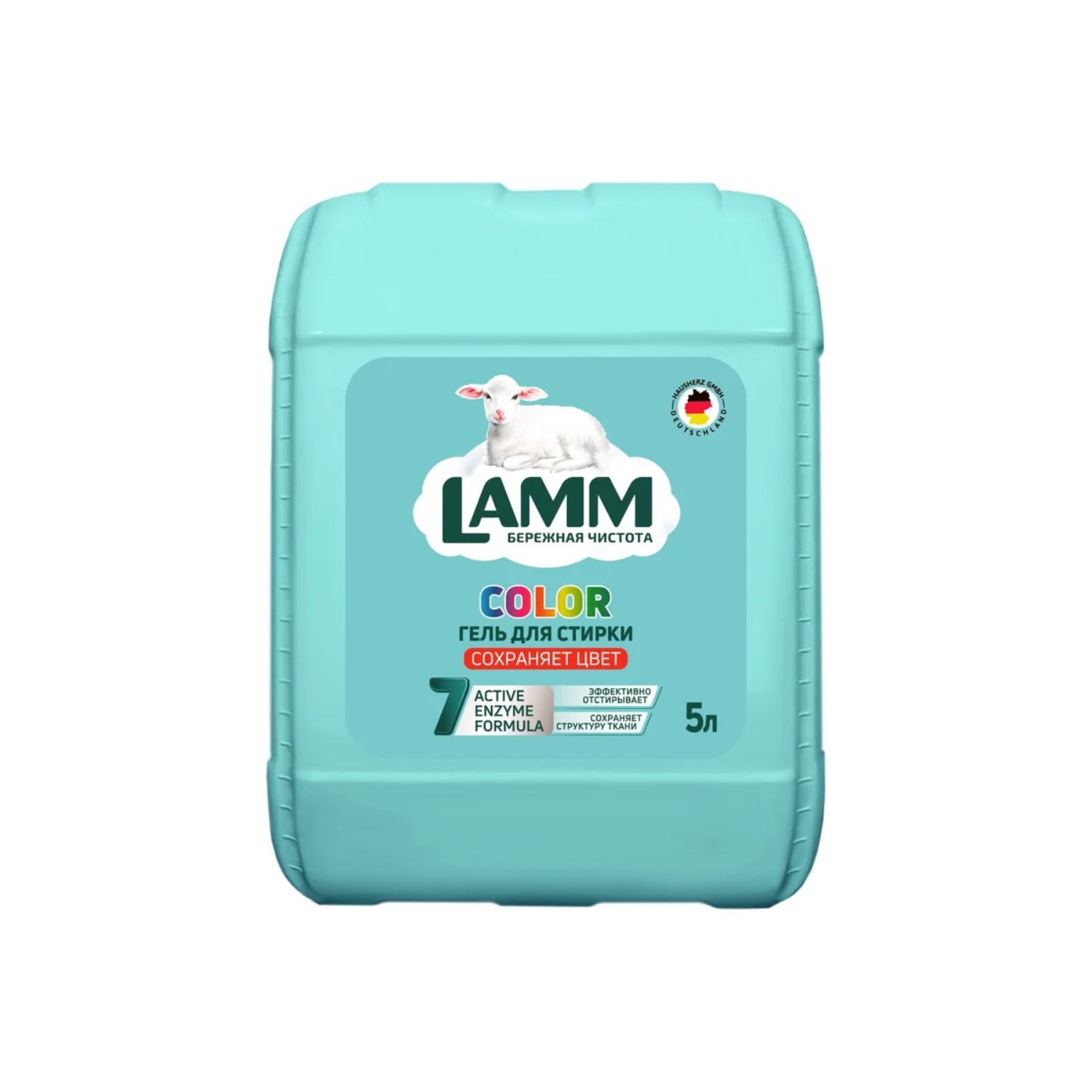 Средство для стирки жидкое Lamm color 5л