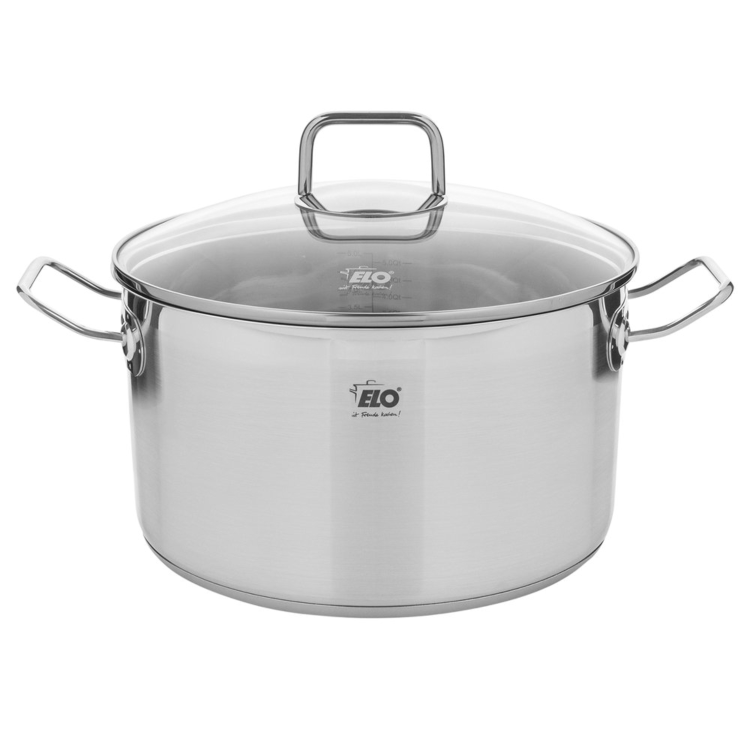 Кастрюля с крышкой Elo, 5,3 л, 24 см