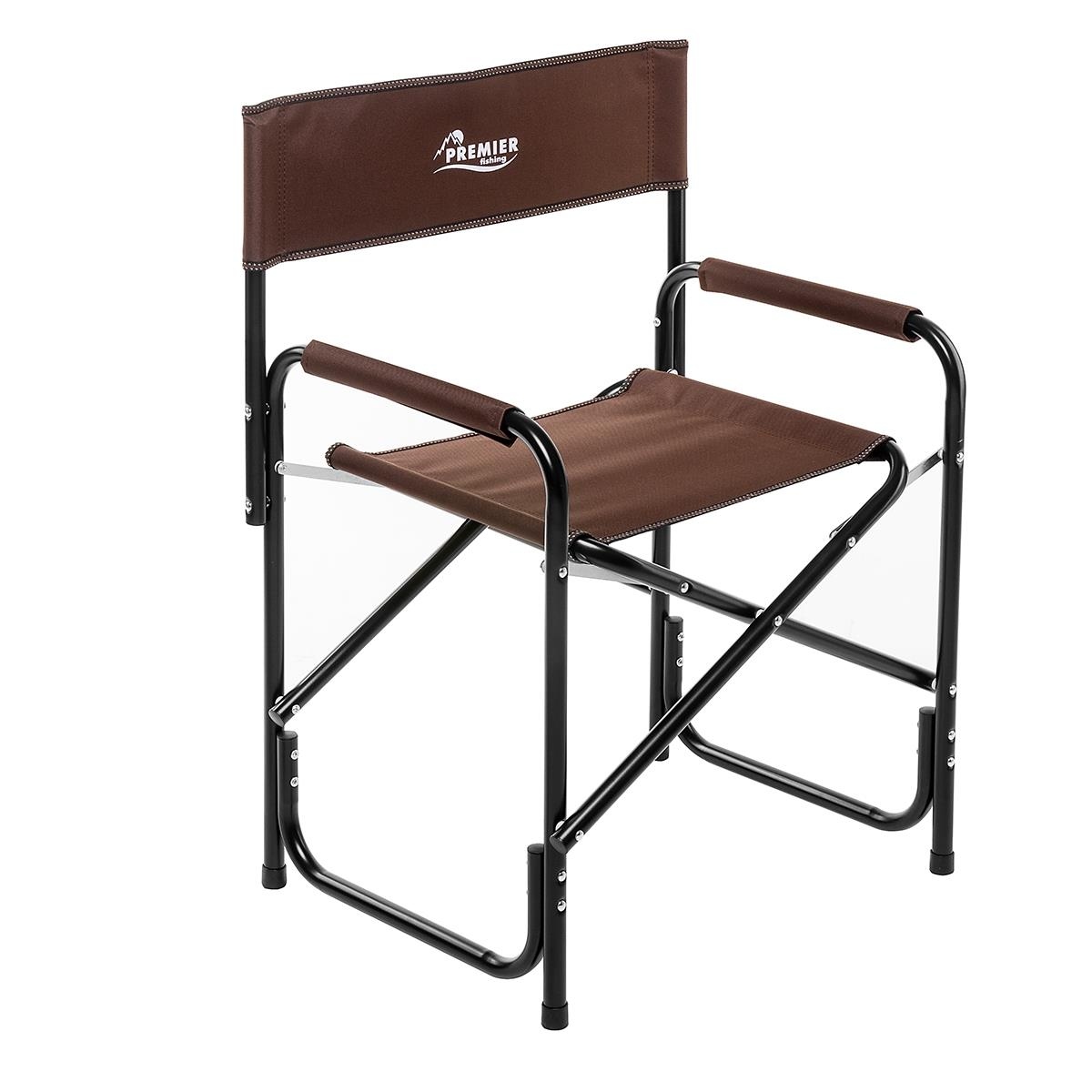 Кресло складное Premier Fishing коричневое 61х47х83 см