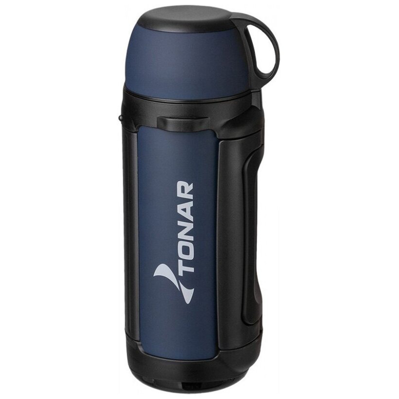 Термос Тонар со складной ручкой синий 1700 мл