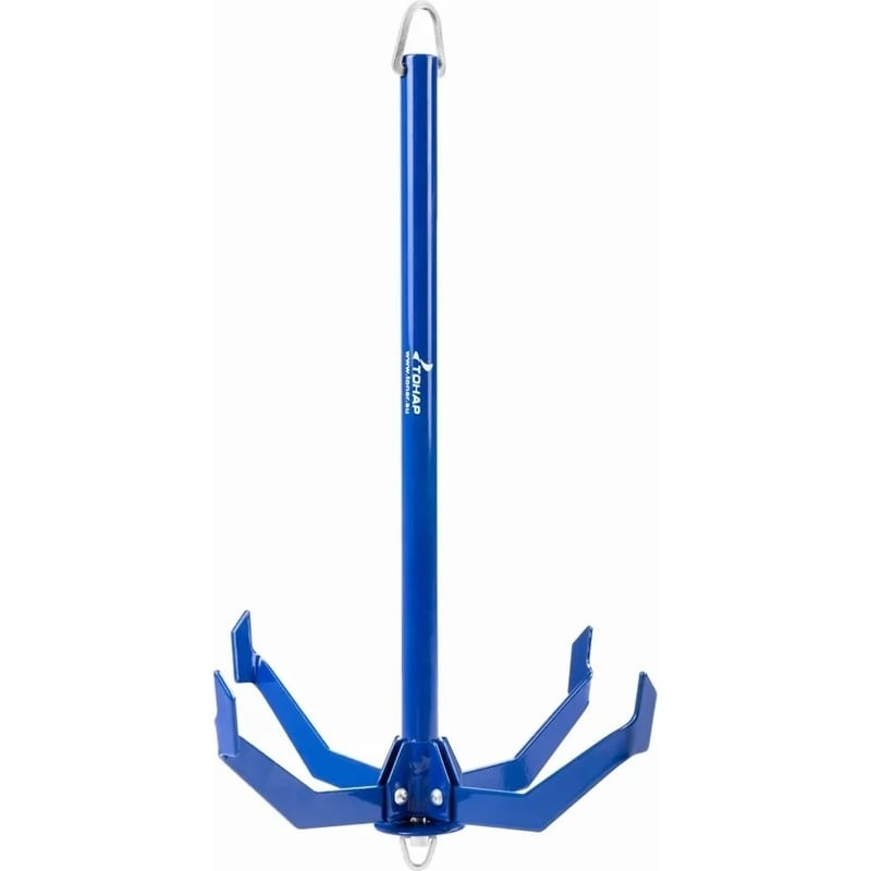 Якорь лодочный складной Тонар синий 1,3 кг