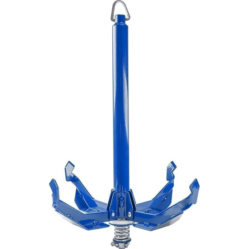Якорь лодочный складной Тонар синий 3,15 кг