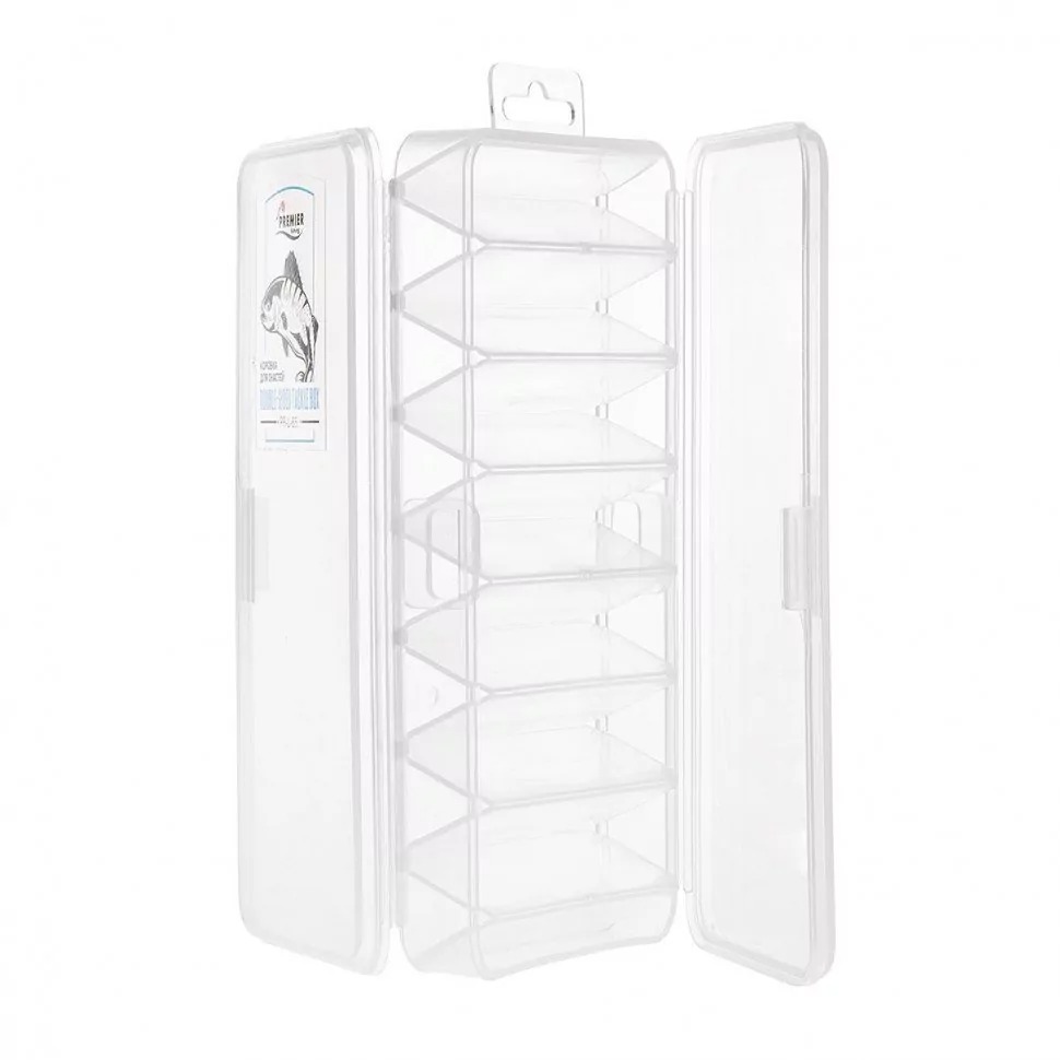 Коробка Premier Fishing для приманок двухсторонняя 15,3х7,7х2,6 см