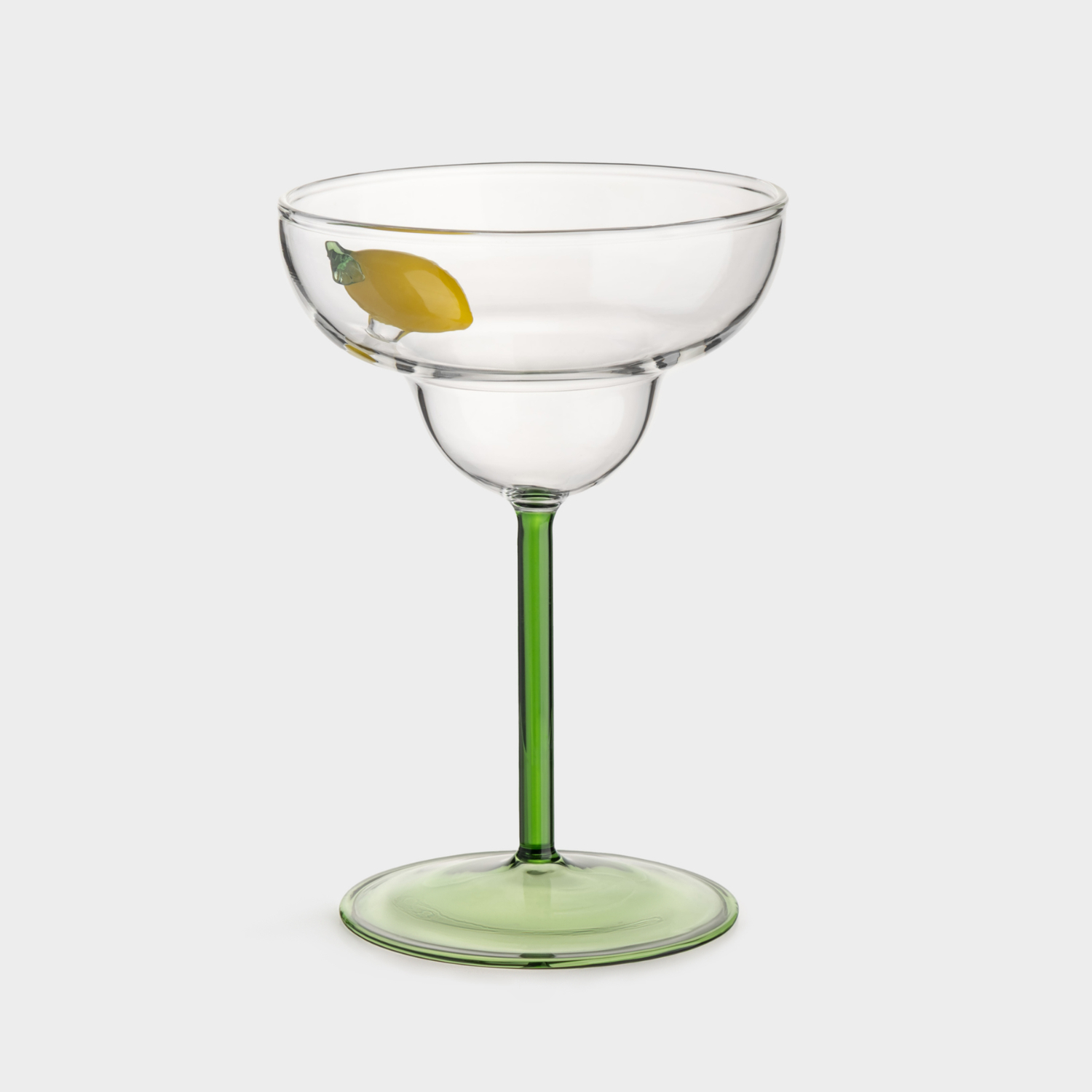 Бокал-креманка Anna Lafarg для шампанского, Лимон, 260 мл