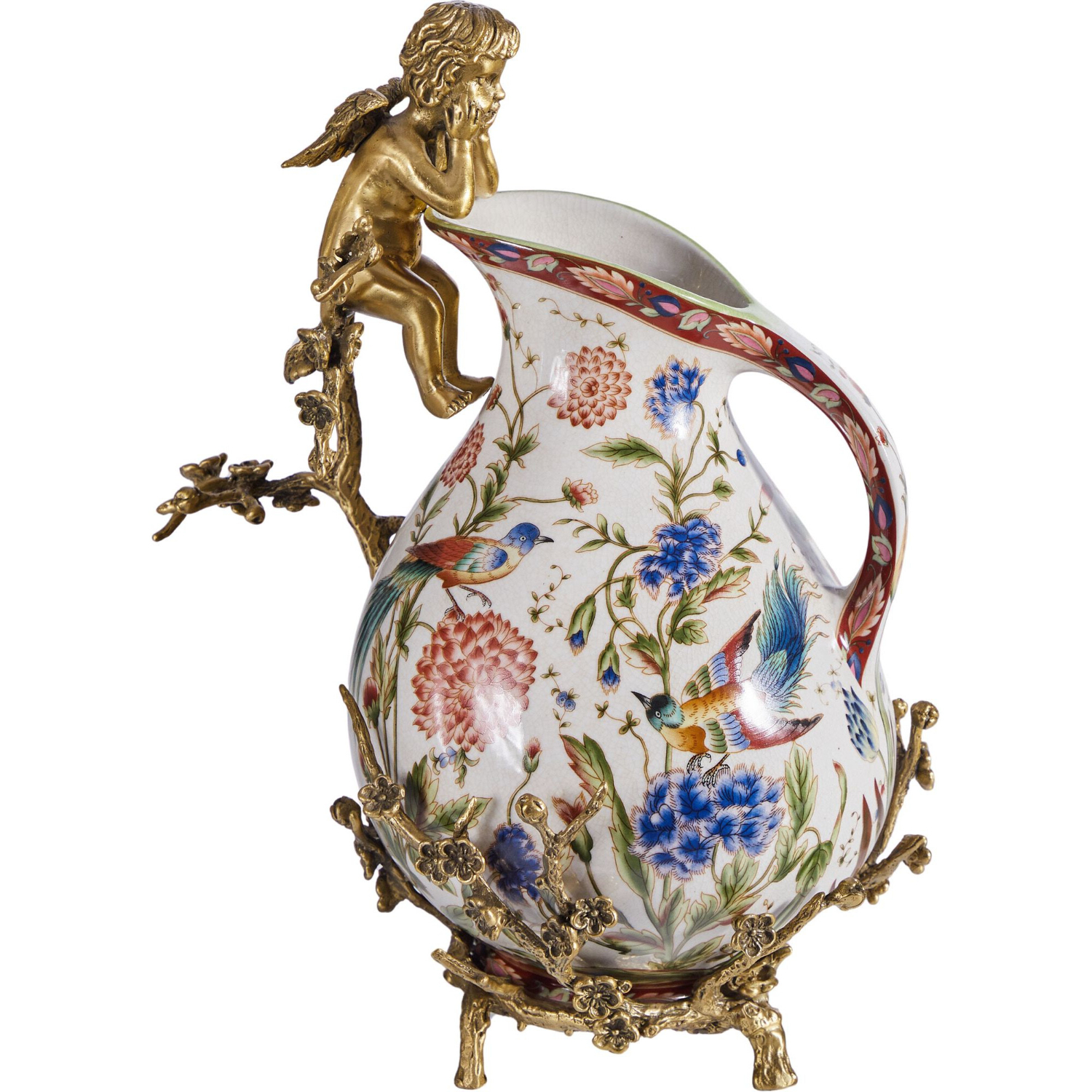 Кувшин с ангелом Glasar 23х18х35 см