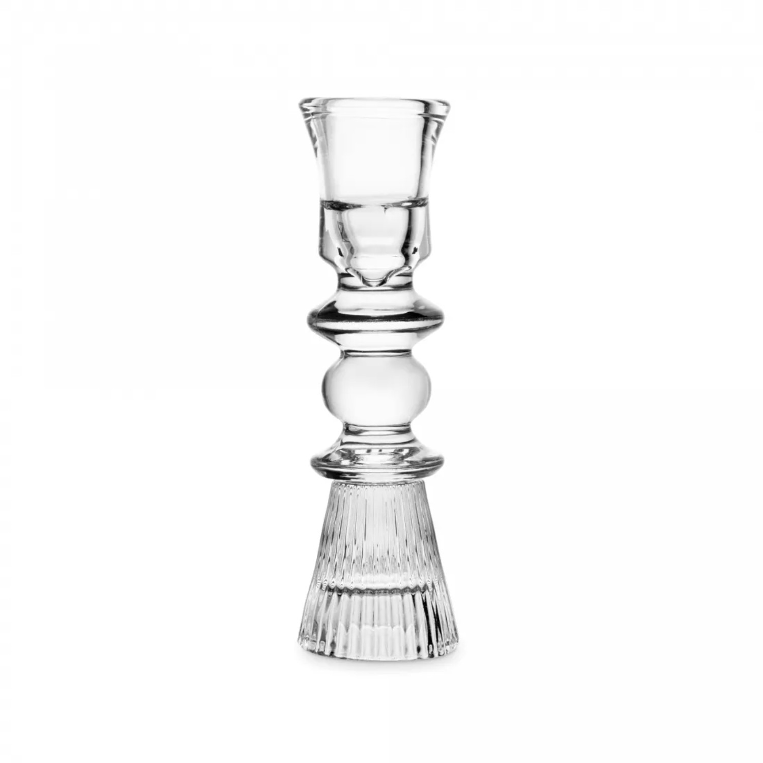 Подсвечник Decor de Table Корнет 19,6 см, стекло