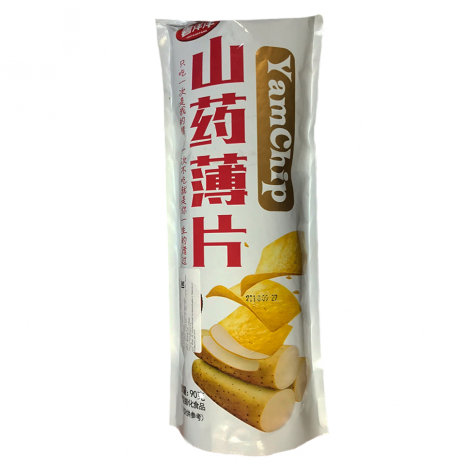 Чипсы YamChip из батата со вкусом зелёного лука 90 г