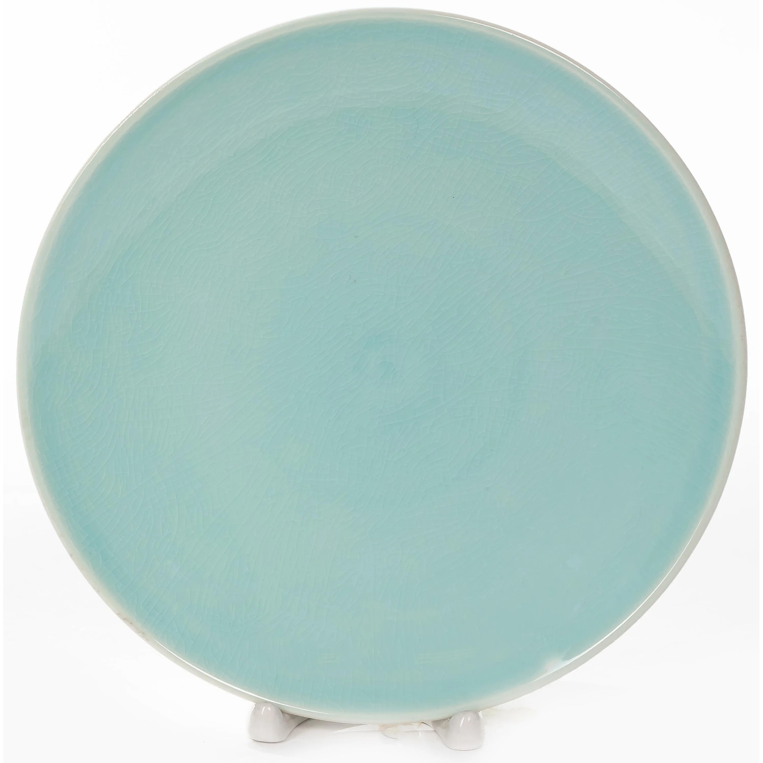 Тарелка Samold Ishtar Ментол, кракелюр, 21 см