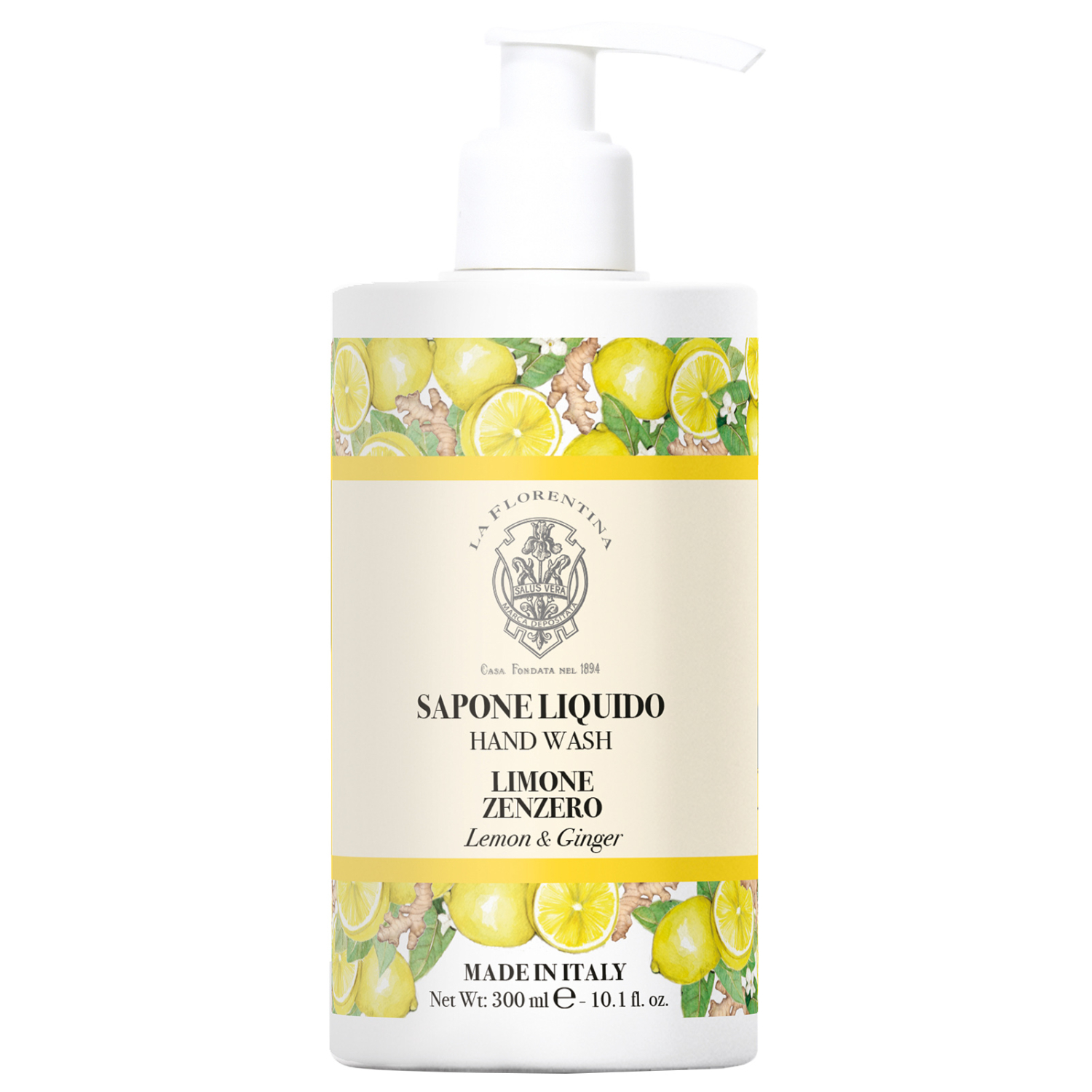 Мыло жидкое La Florentina лимон и имбирь 300 мл