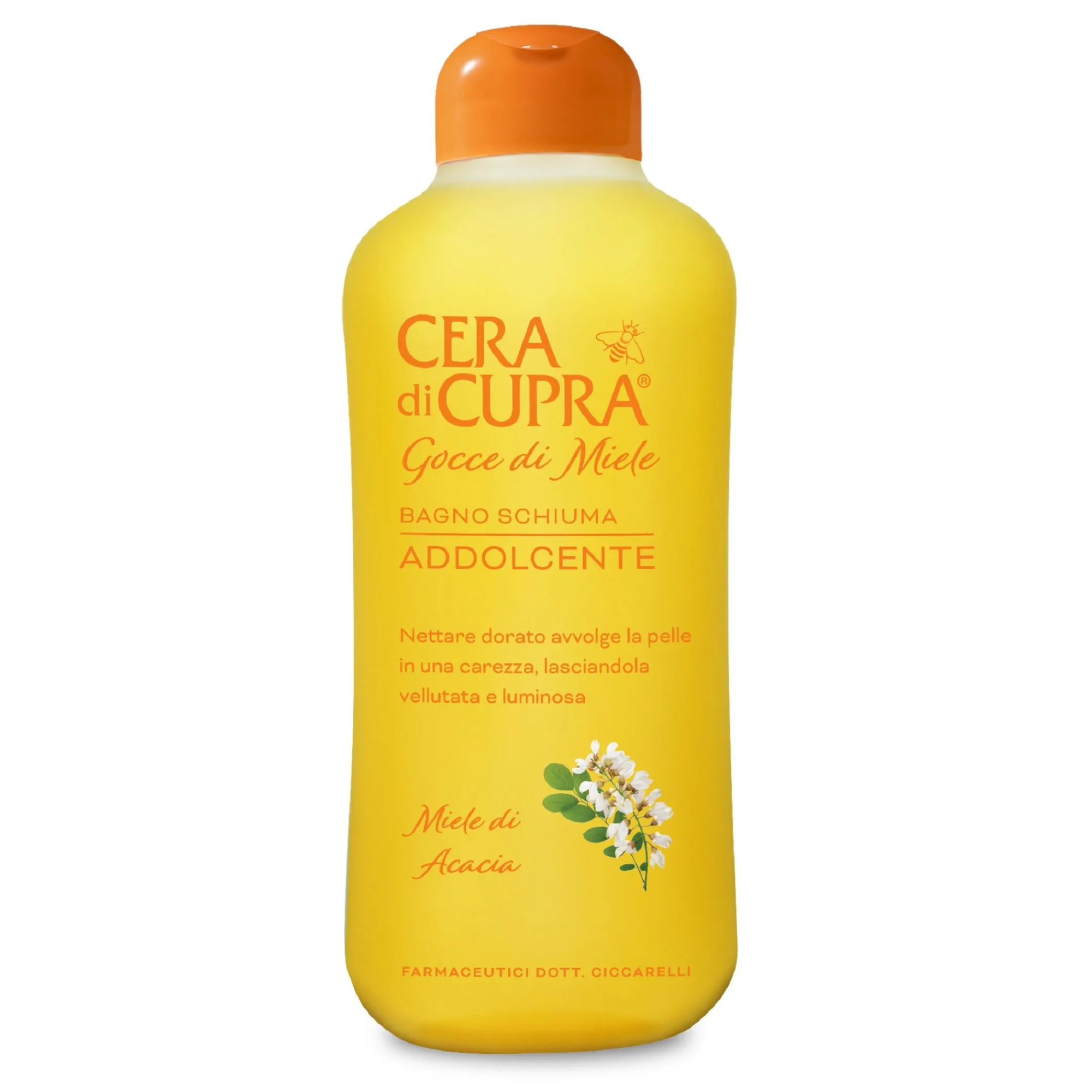Пена Cera di Cupra для ванны успокаивающая с медом акации 700мл