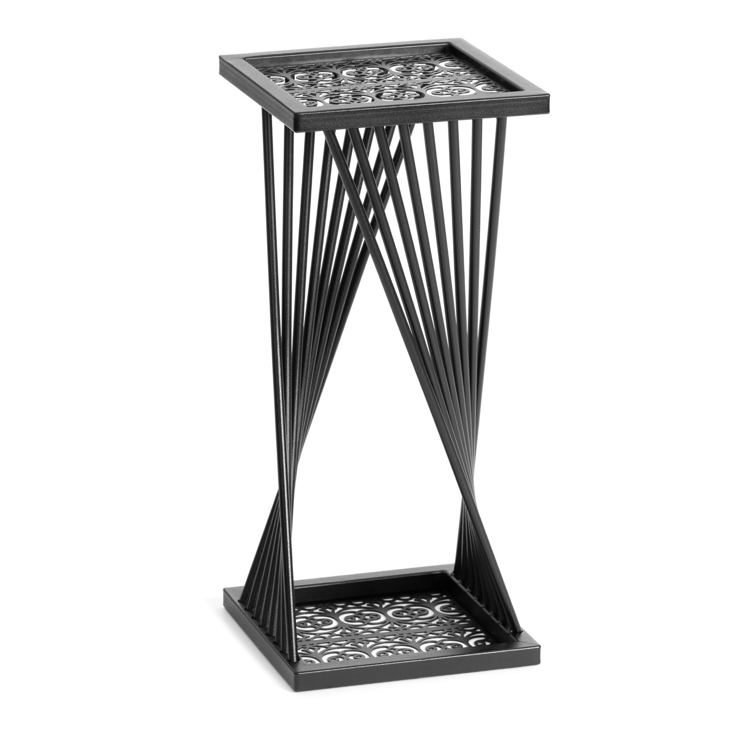 Кофейный столик TC Modern Osteria металлический чёрный 25,5х25,5х59 см