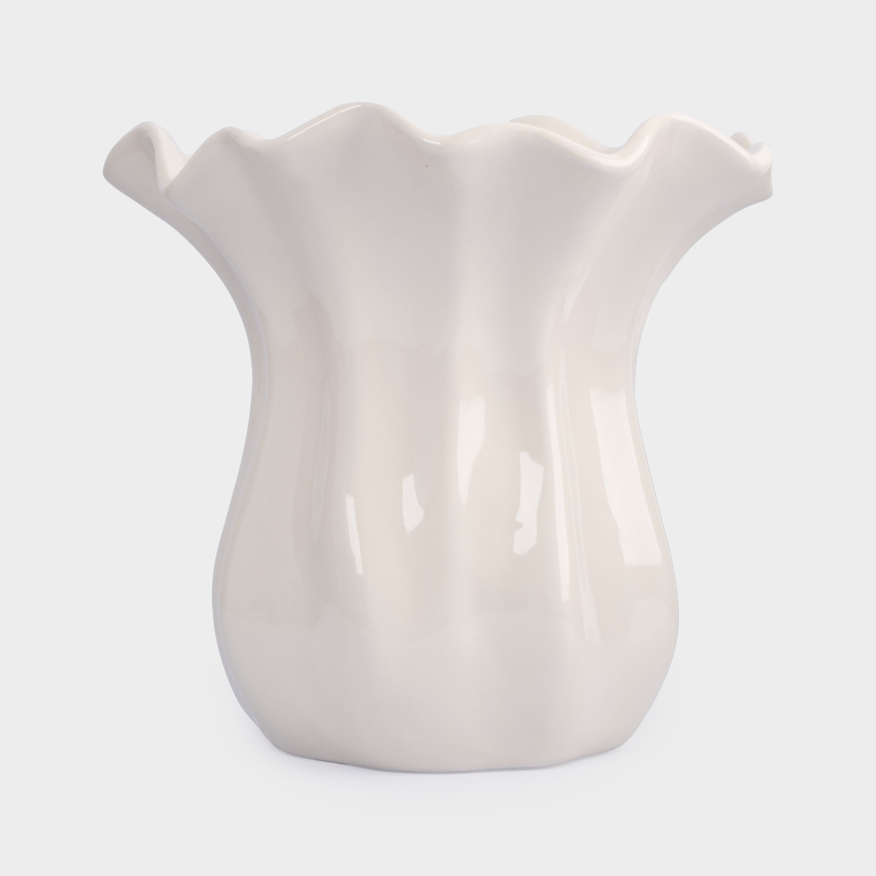 Ваза Anna Lafarg волнистый край zephyr 23 см