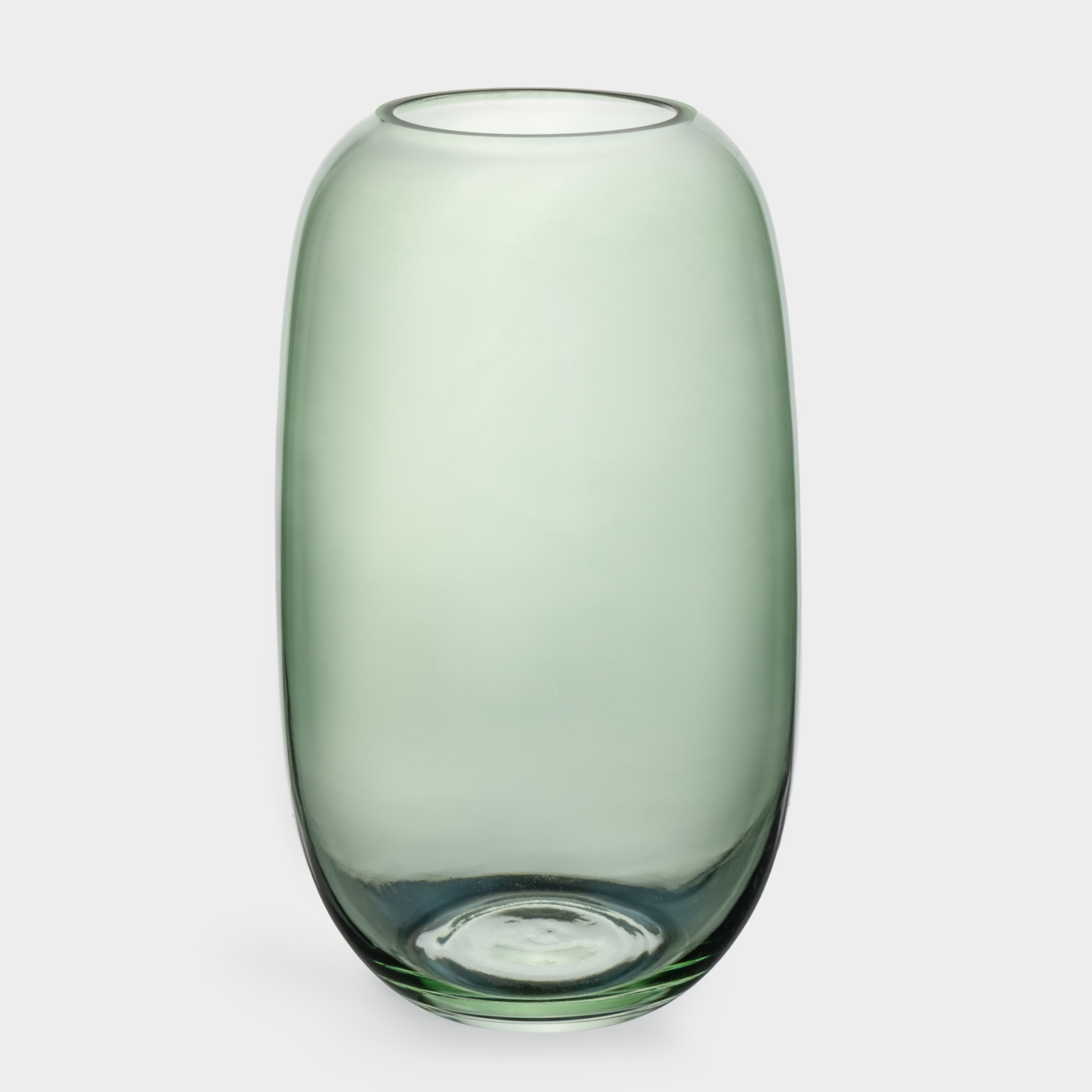 Ваза Anna Lafarg зеленая serenade 26 см стекло