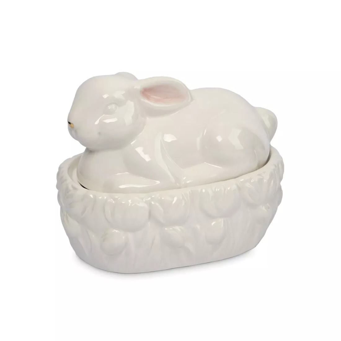 Емкость для хранения Anna Lafarg кролик в цветах 740 мл 18х12х15 см