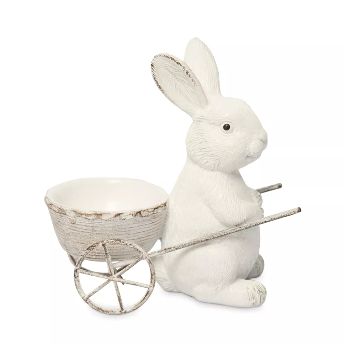 Подставка для яйца Anna Lafarg кролик с тележкой 11,5х10,5х6 см