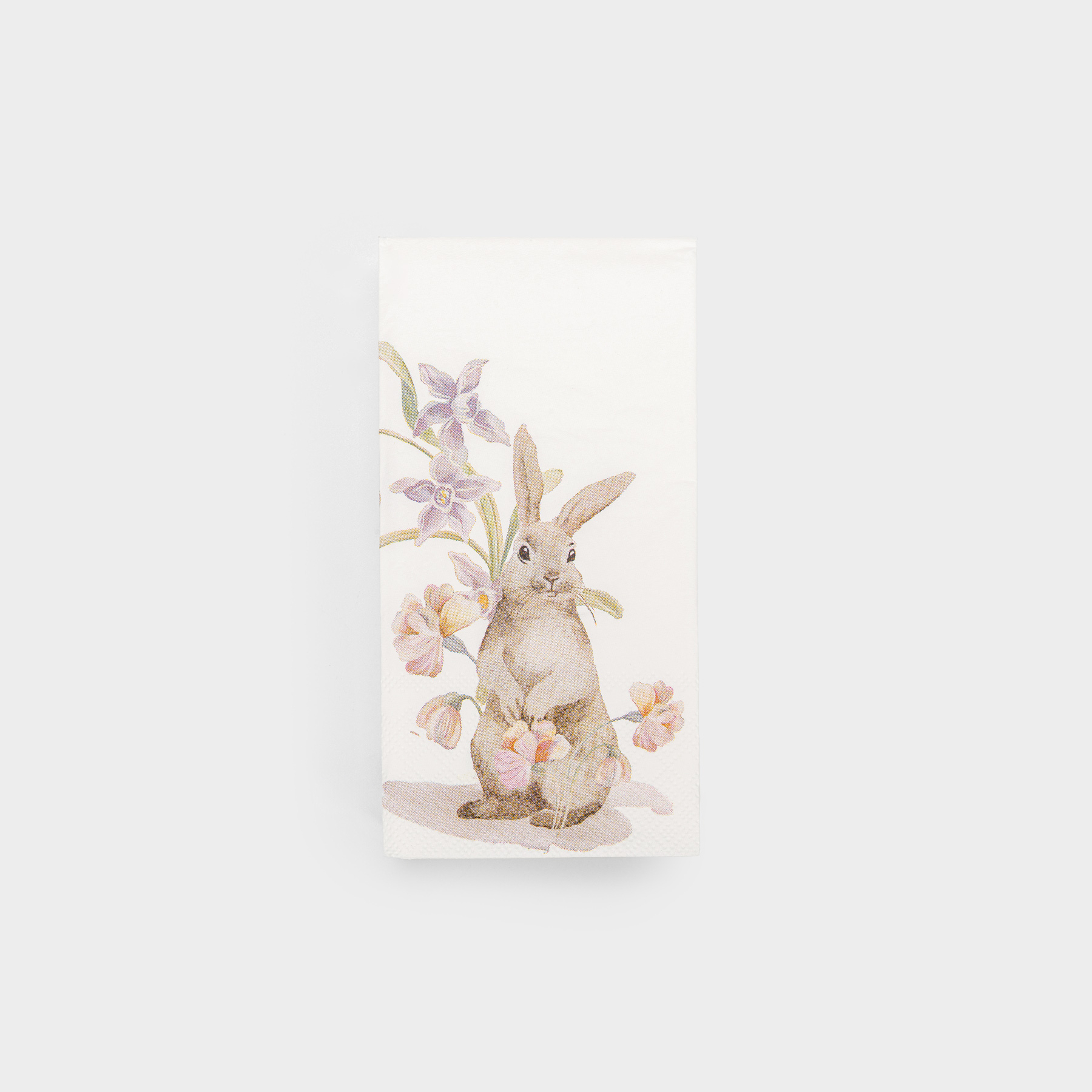 Салфетки бумажные Anna Lafarg 3-х слойные 20 шт кролик в цветах 33х33 см