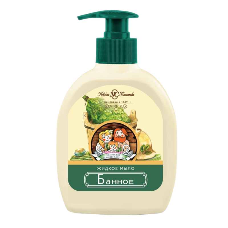 Мыло жидкое Невская косметика Банное 300 мл