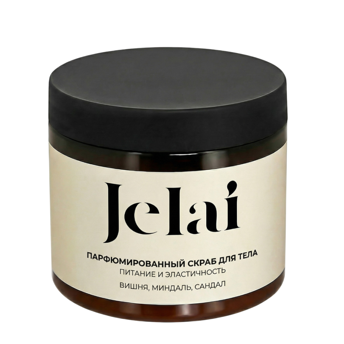 Скраб для тела Jelai Вишня, миндаль, сандал 240 мл