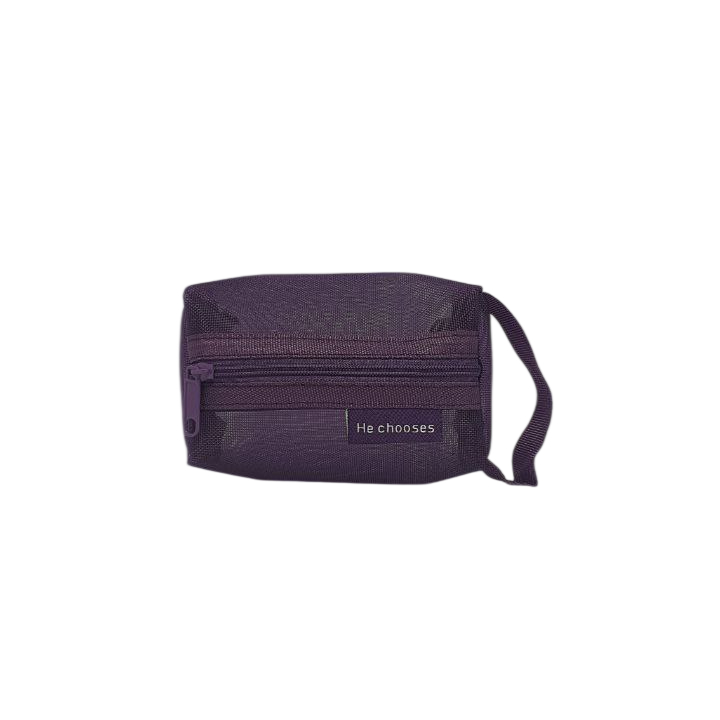 Косметичка Maeth с ручкой фиолетовая