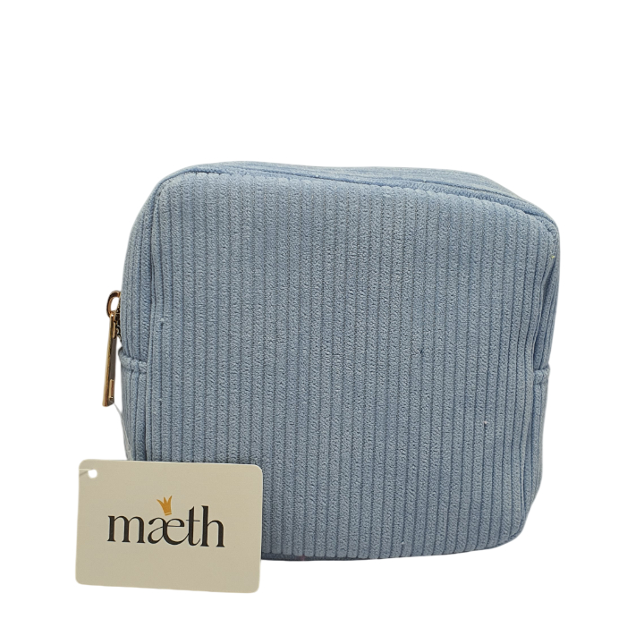Косметичка Maeth  квадратная голубая