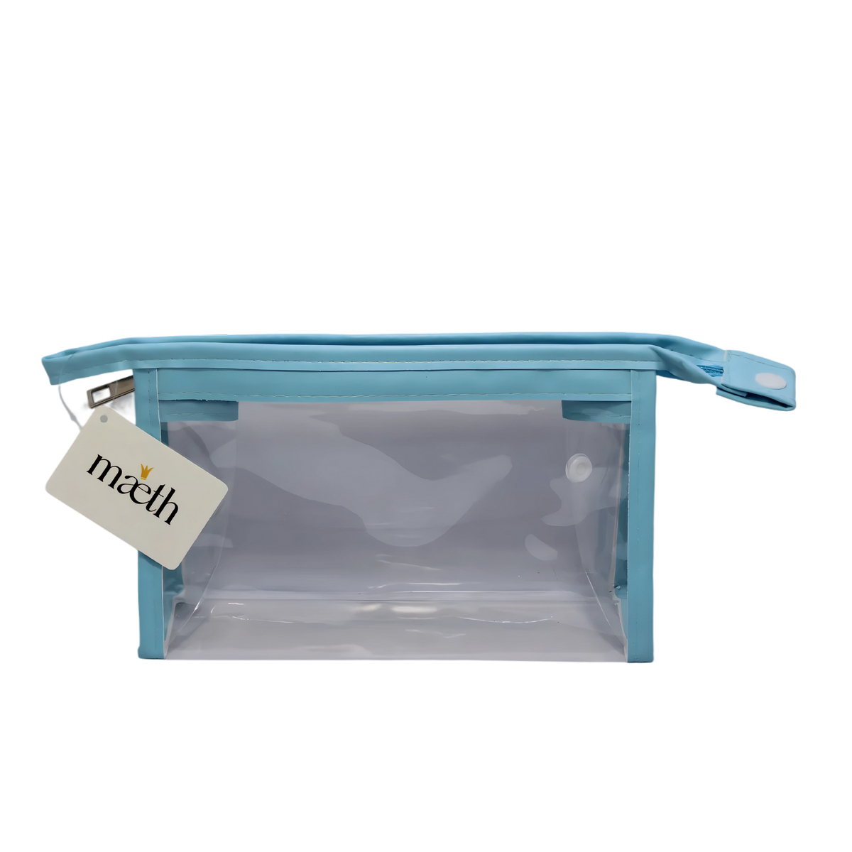 Косметичка Maeth прозрачная голубая