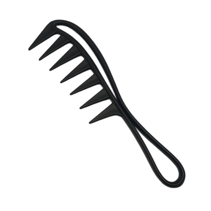 Расчёска для волос Maeth Base с редкими зубьями чёрная