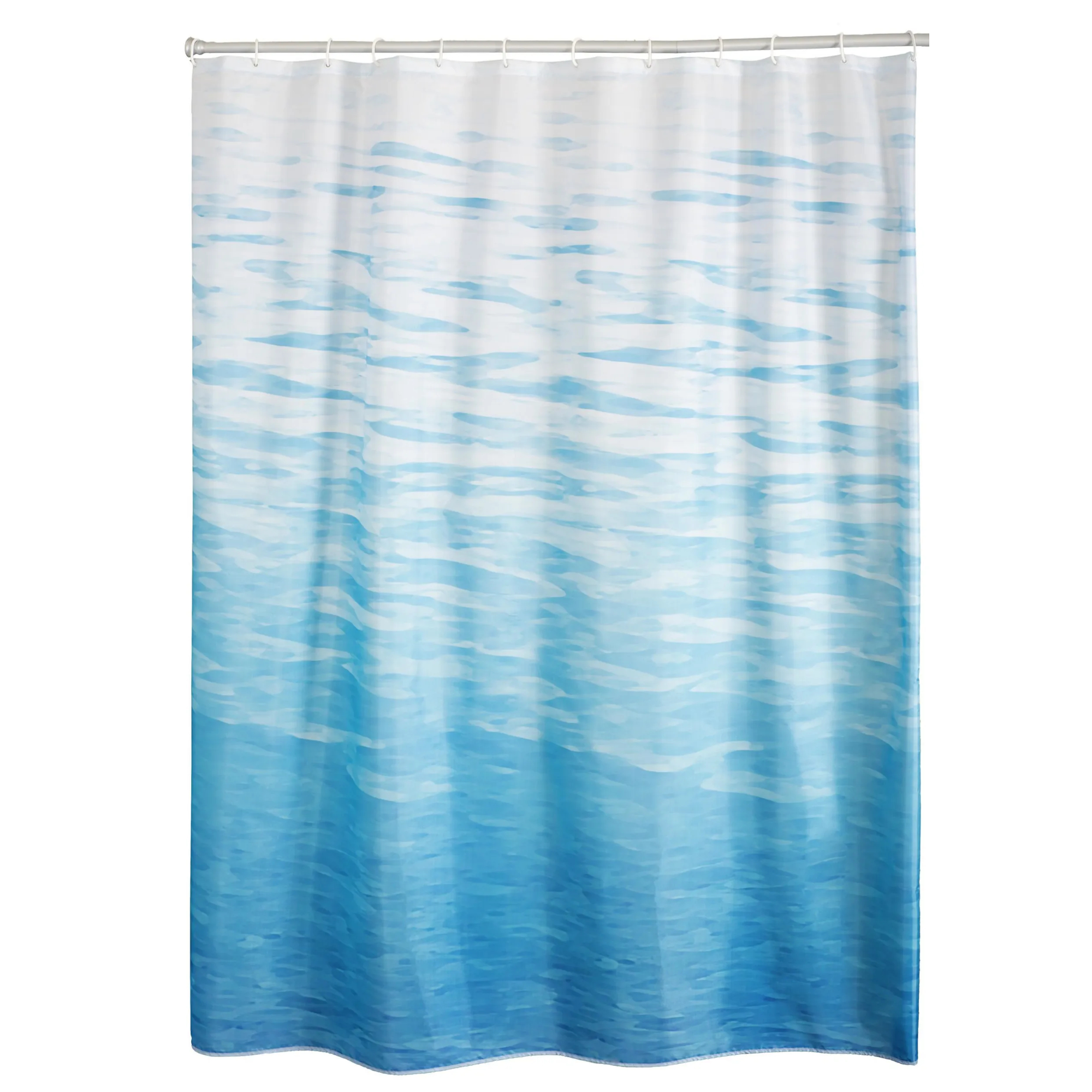 Штора для ванной Ridder Water 180x200 см синяя