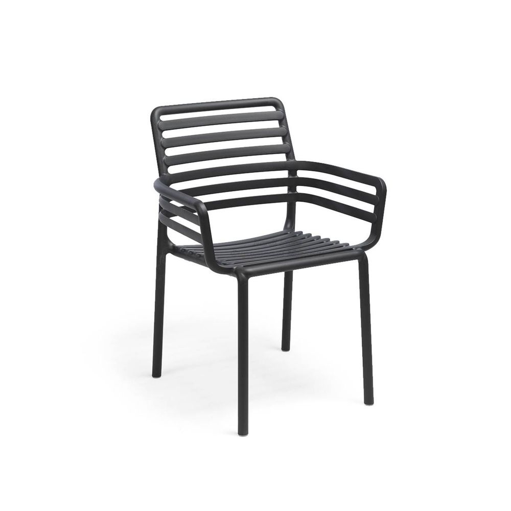 Кресло Nardi Doga антрацитовый 56,5х60х83,5 см