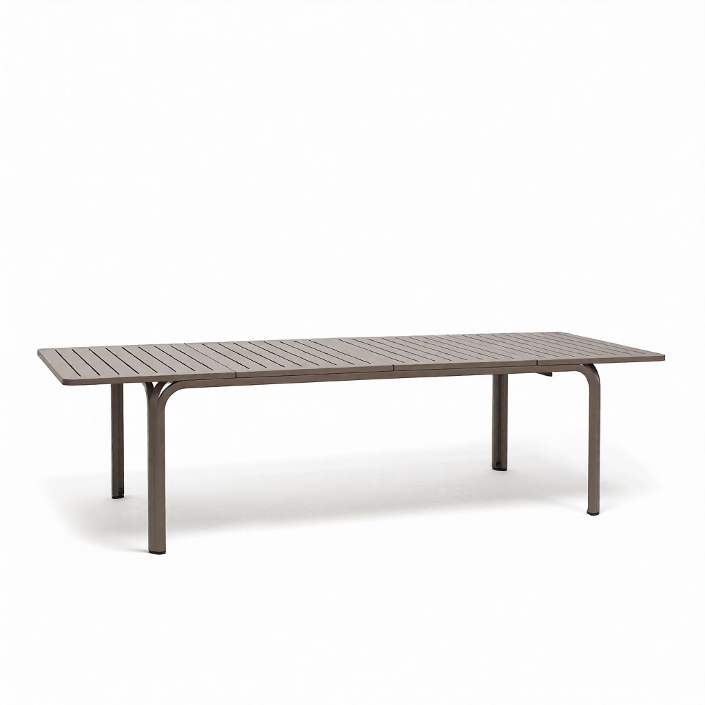 Стол раздвижной Nardi Alloro тортора 210+70х100х73 см