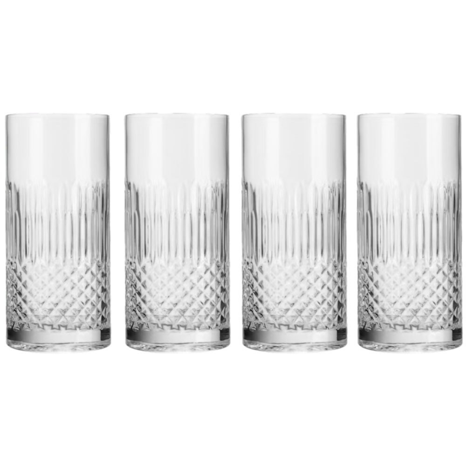 Набор стаканов Luigi Bormioli для воды 480 мл, 4 персоны