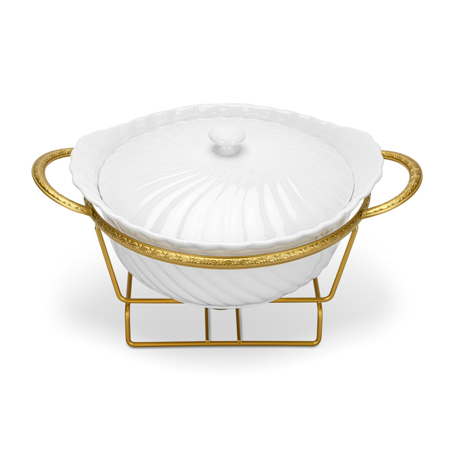 Мармит Fissman фарфор, 28,8x21,5х15,2 см