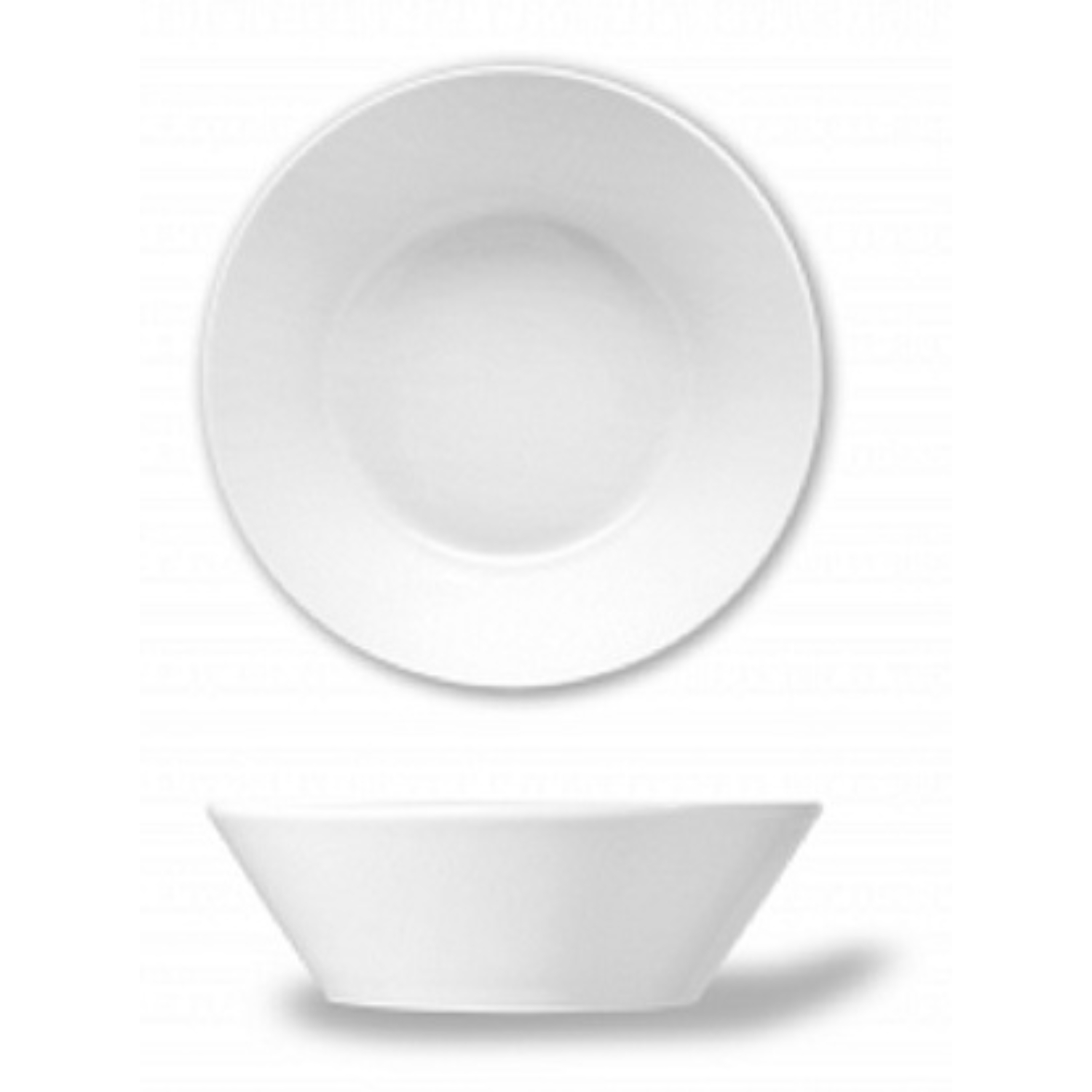 Салатник круглый Thun 1794 lea недекорированный, 24 см