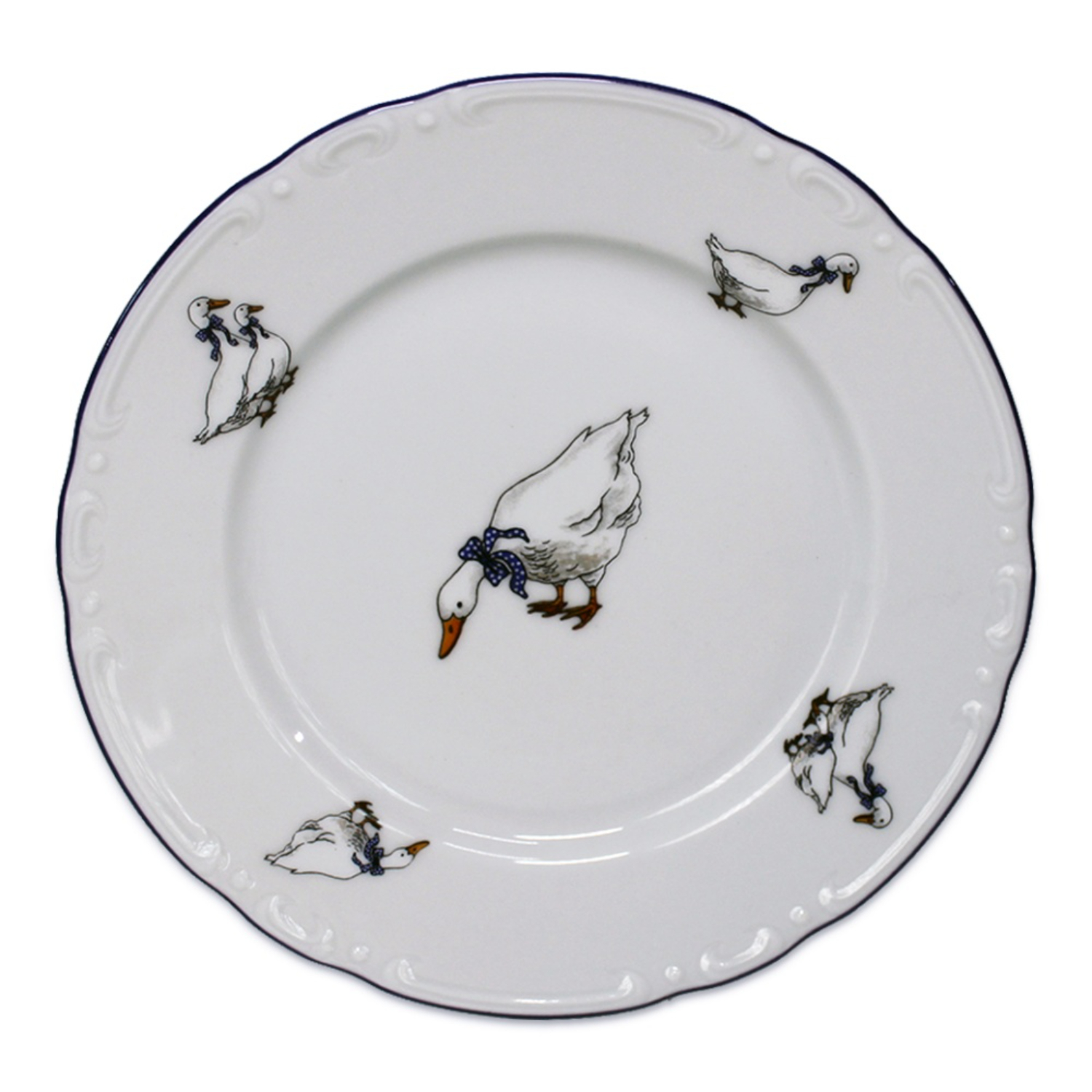 Тарелка десертная Thun 1794 Констанция Гуси 17 см