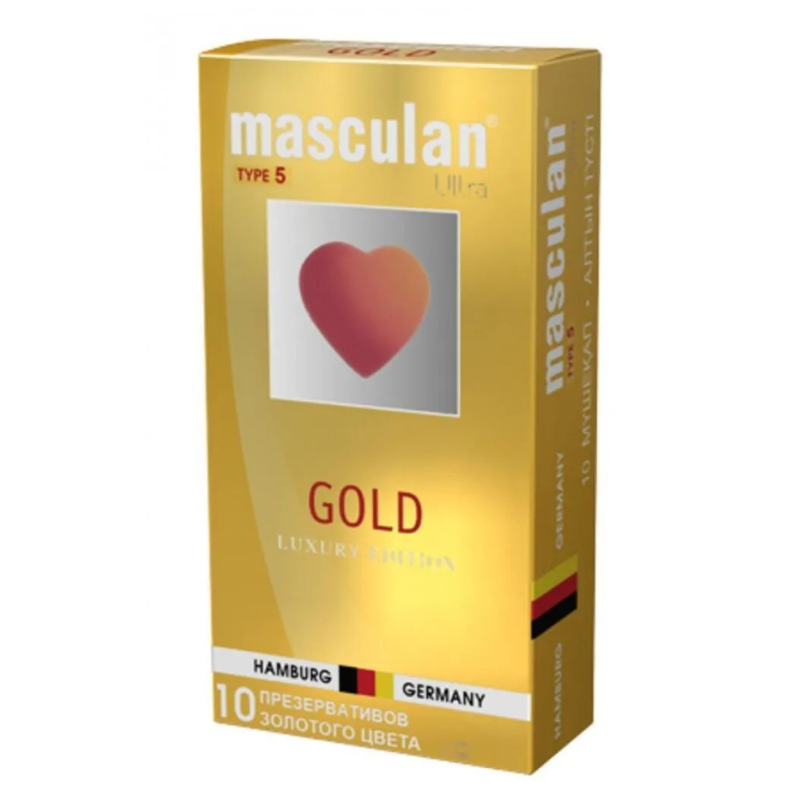 Презервативы Masculan Ultra Gold 10 шт