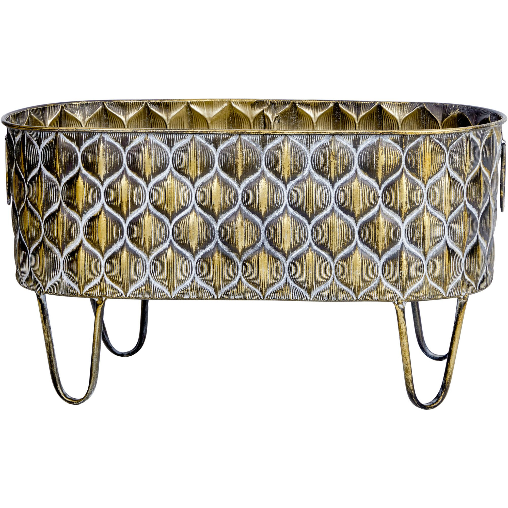 Кашпо Glasar Конго 48х21х27 см