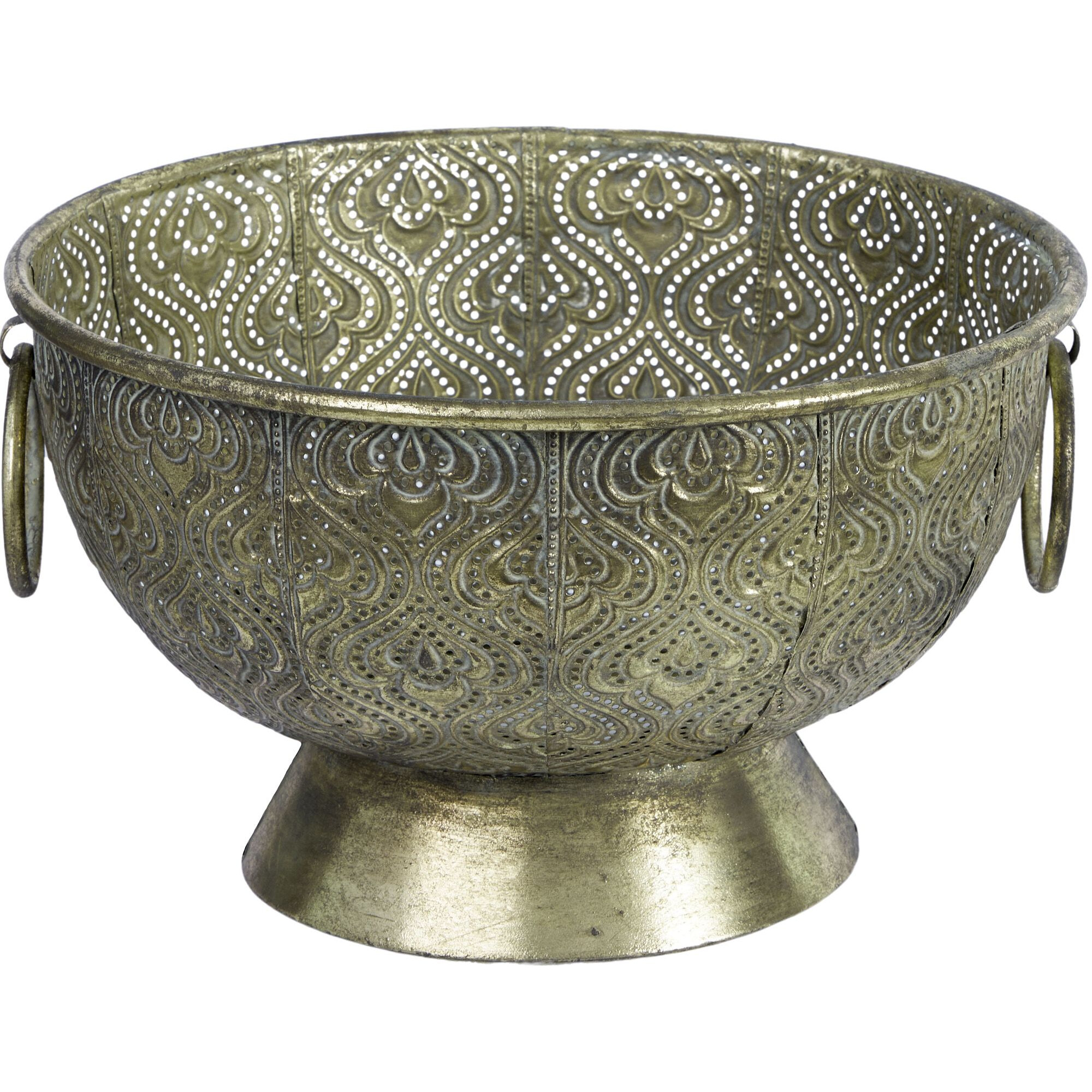 Кашпо с ручками Glasar Мадагаскар 32х32х19 см