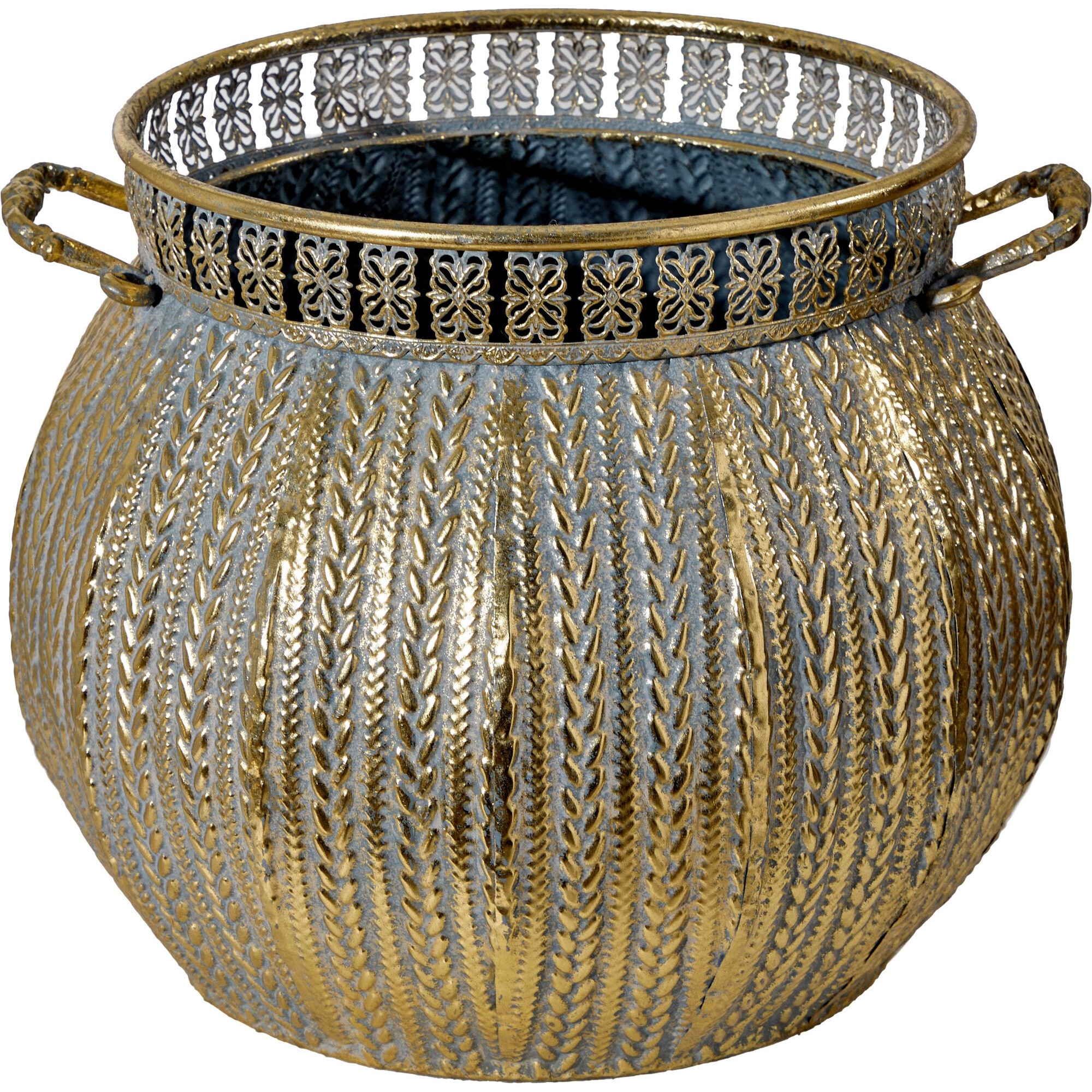 Ваза с ручками Glasar Эфиопия 38х38х32 см