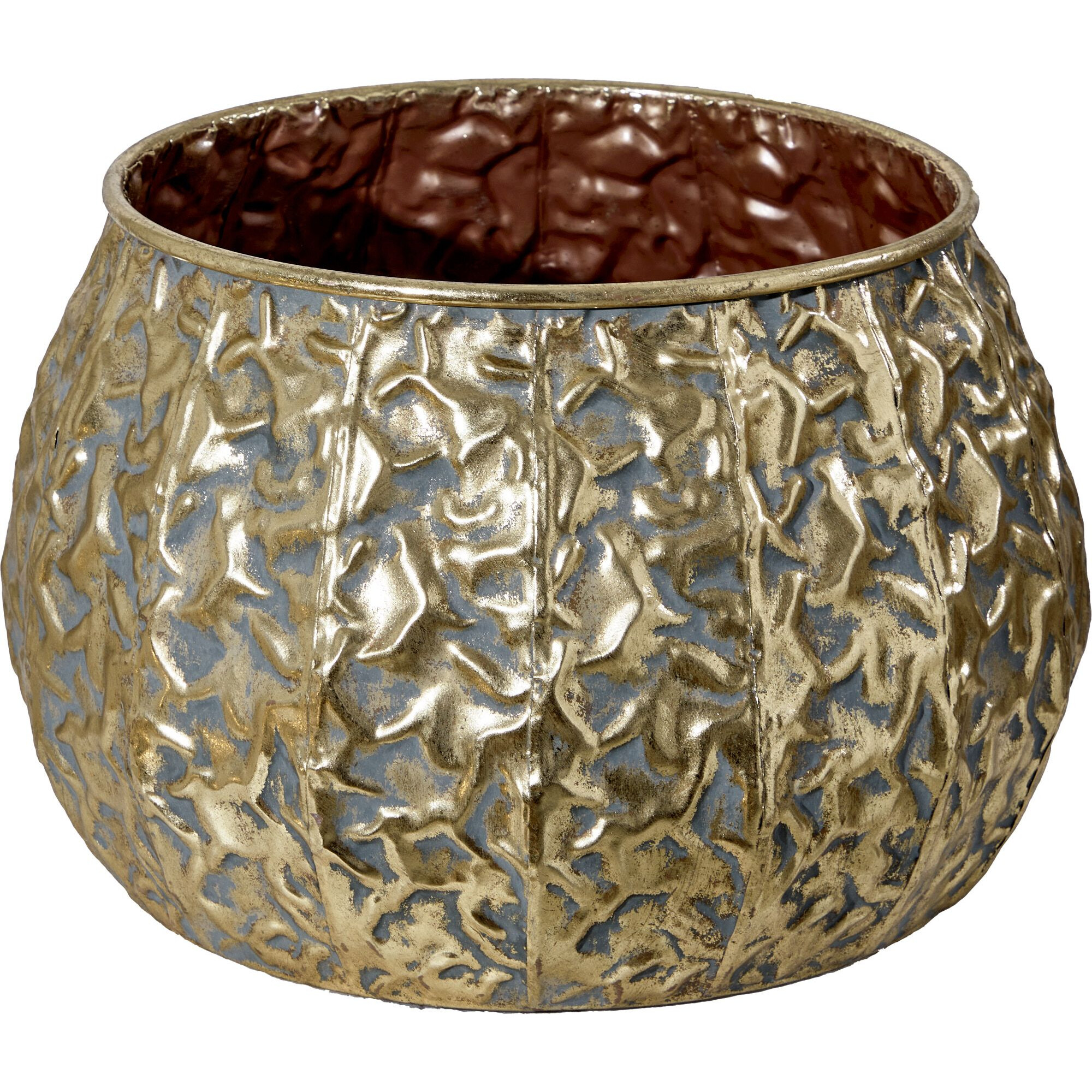 Кашпо Glasar Гана 41х41х26 см