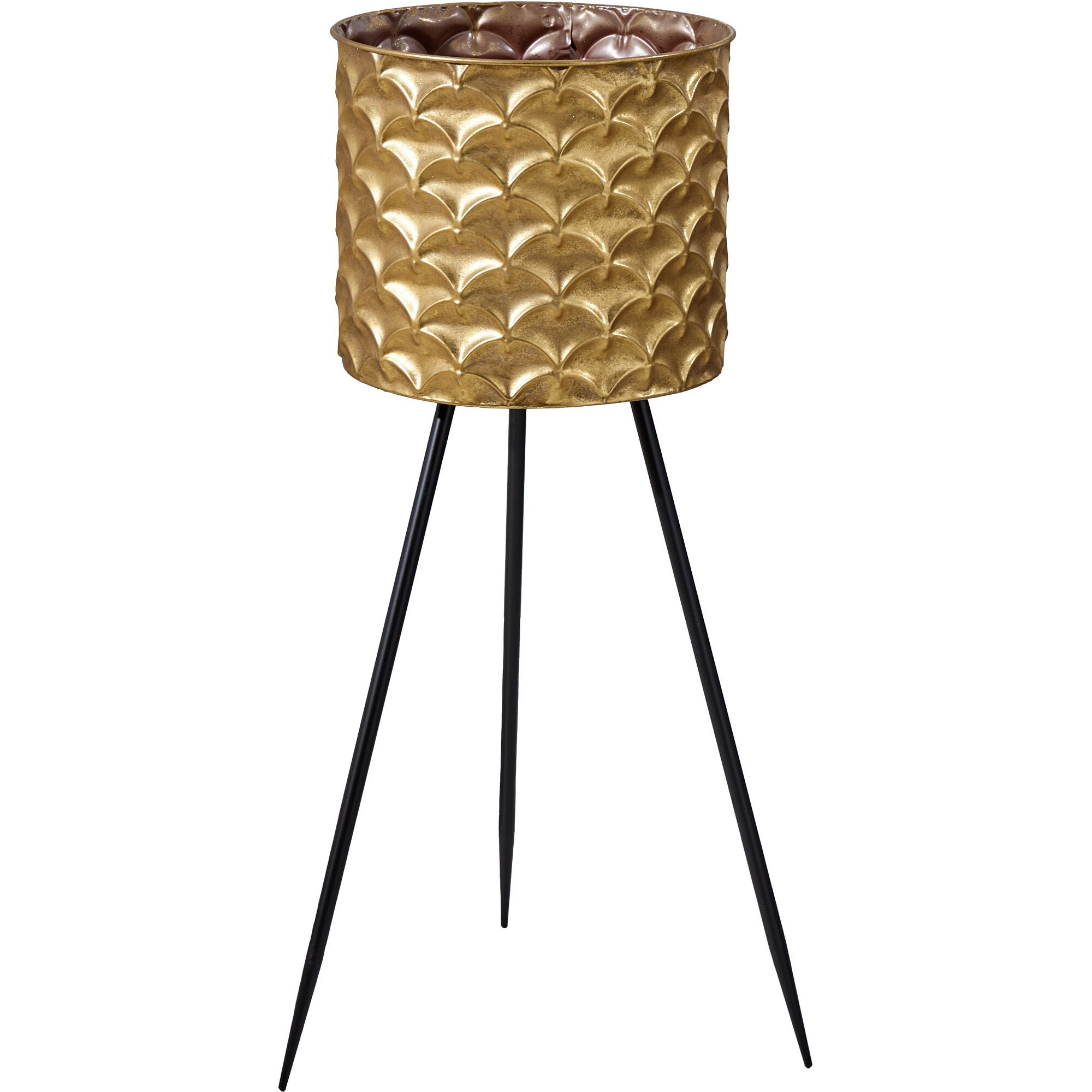 Кашпо напольное Glasar Ботсвана 34х34х89 см