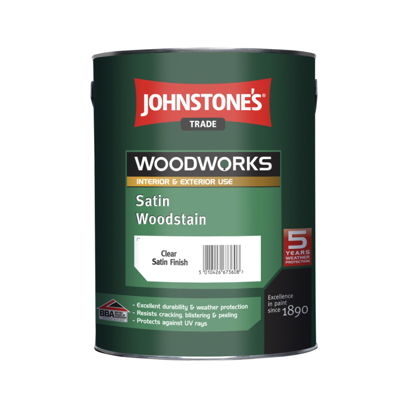 Защитный состав Johnstone's Satin Woodstain Махагон 2,5 л