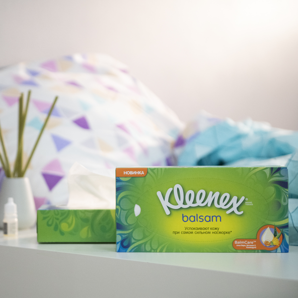 фото Салфетки kleenex салфетки balsam 72 шт