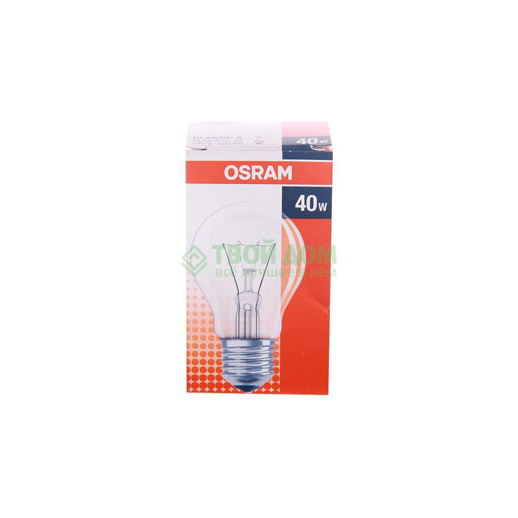 

Osram Лампа накал. шар 40w. e27. прозрач