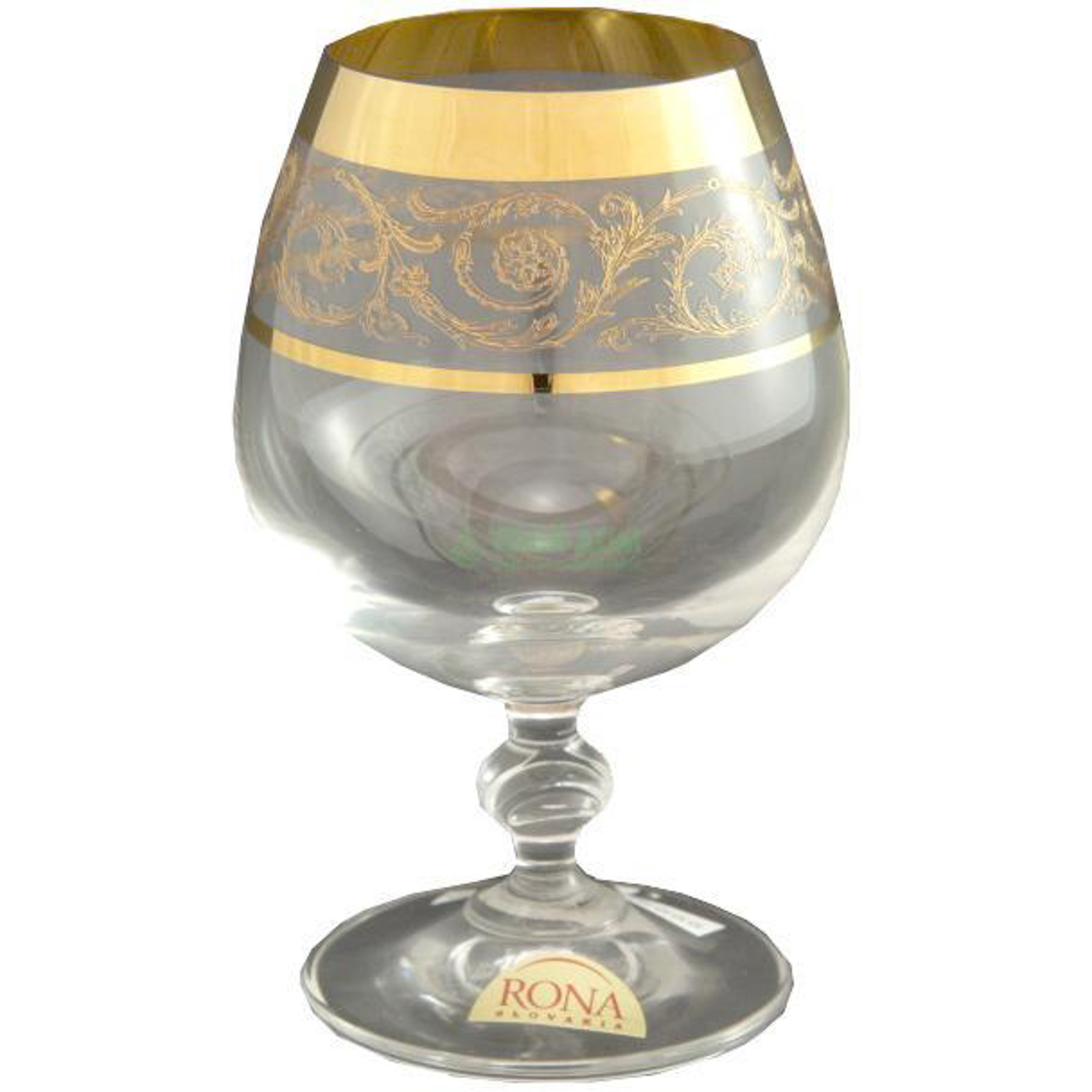 Набор бокалов Rona Золотая коллекция для бренди 300 мл 6 шт, цвет прозрачный - фото 1