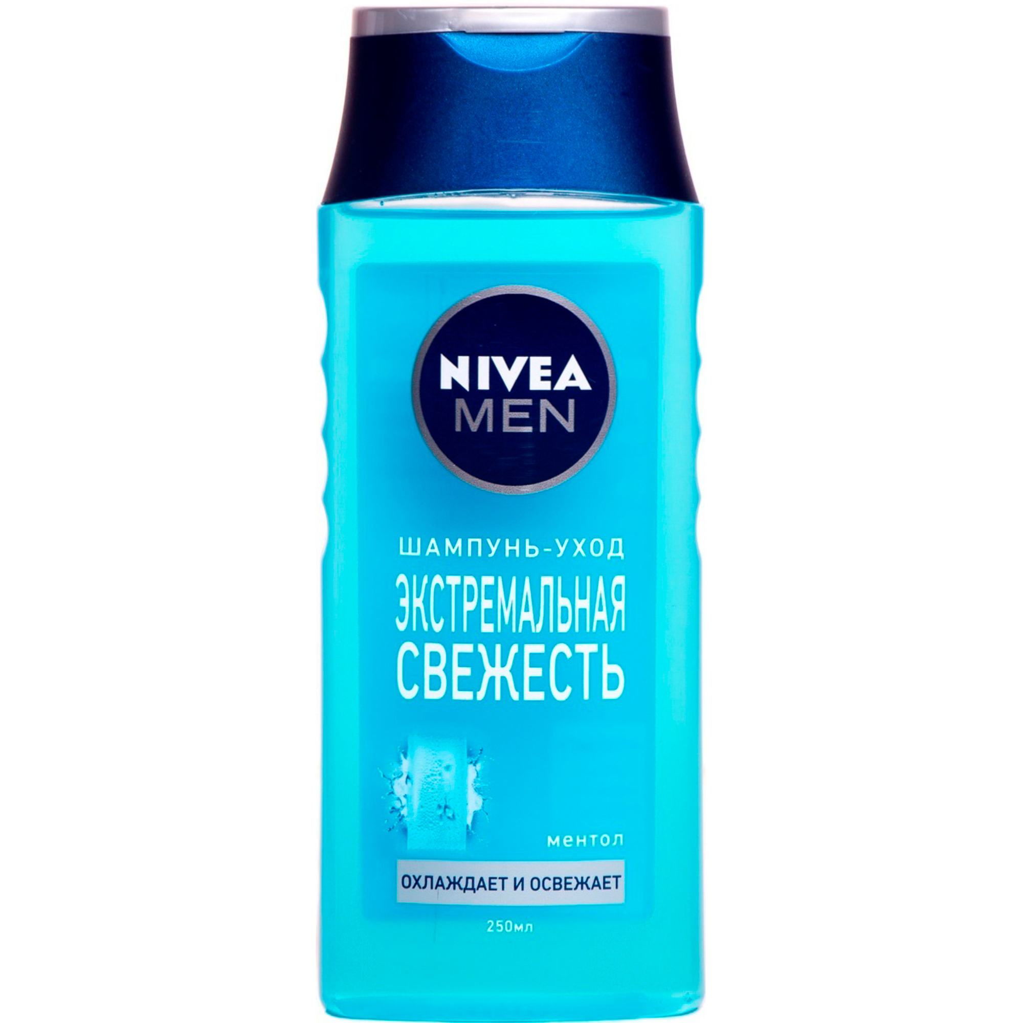 фото Шампунь для мужчин nivea экстремальная свежесть 250 мл