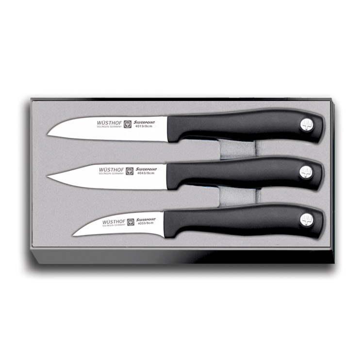 Набор ножей для чистки Arcos Silverpoint 3 шт, цвет стальной - фото 1