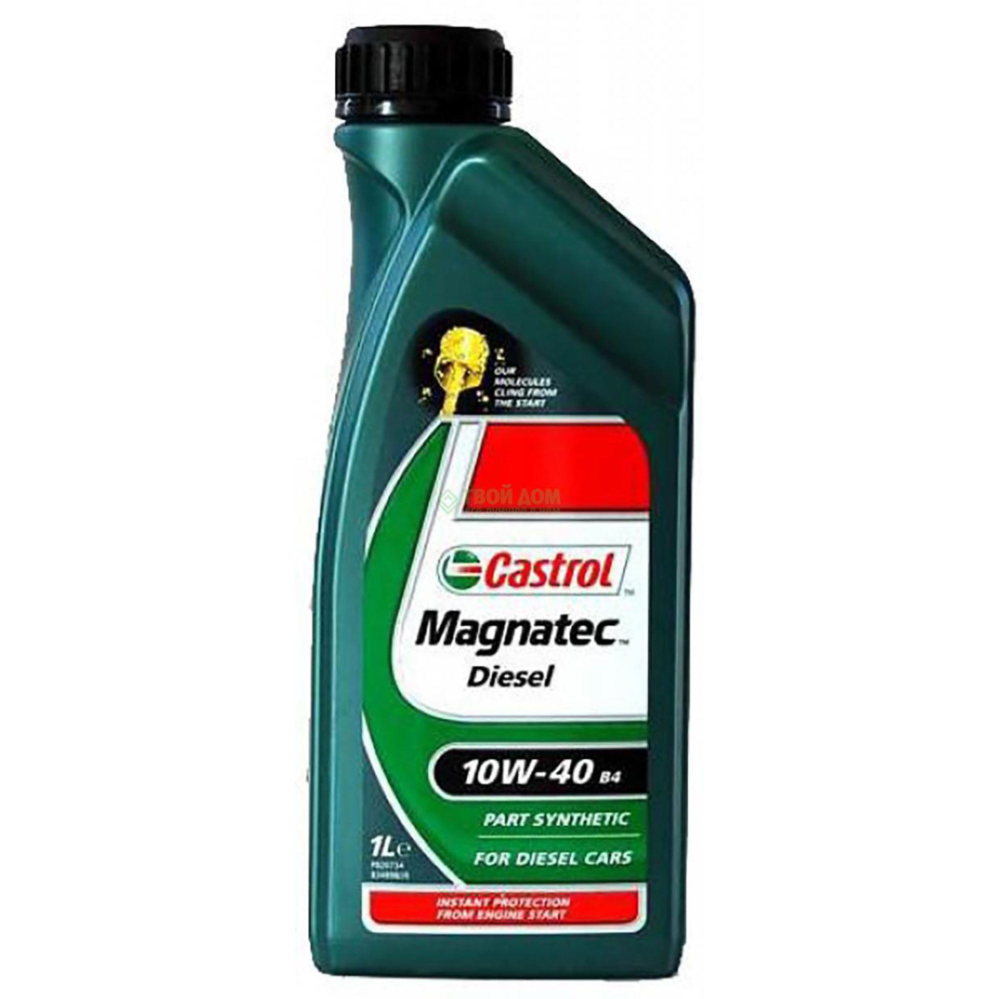

Моторное масло Castrol Масло мот. П/с magnatec 10w40 1л (4668410060/314-837), Зелёный