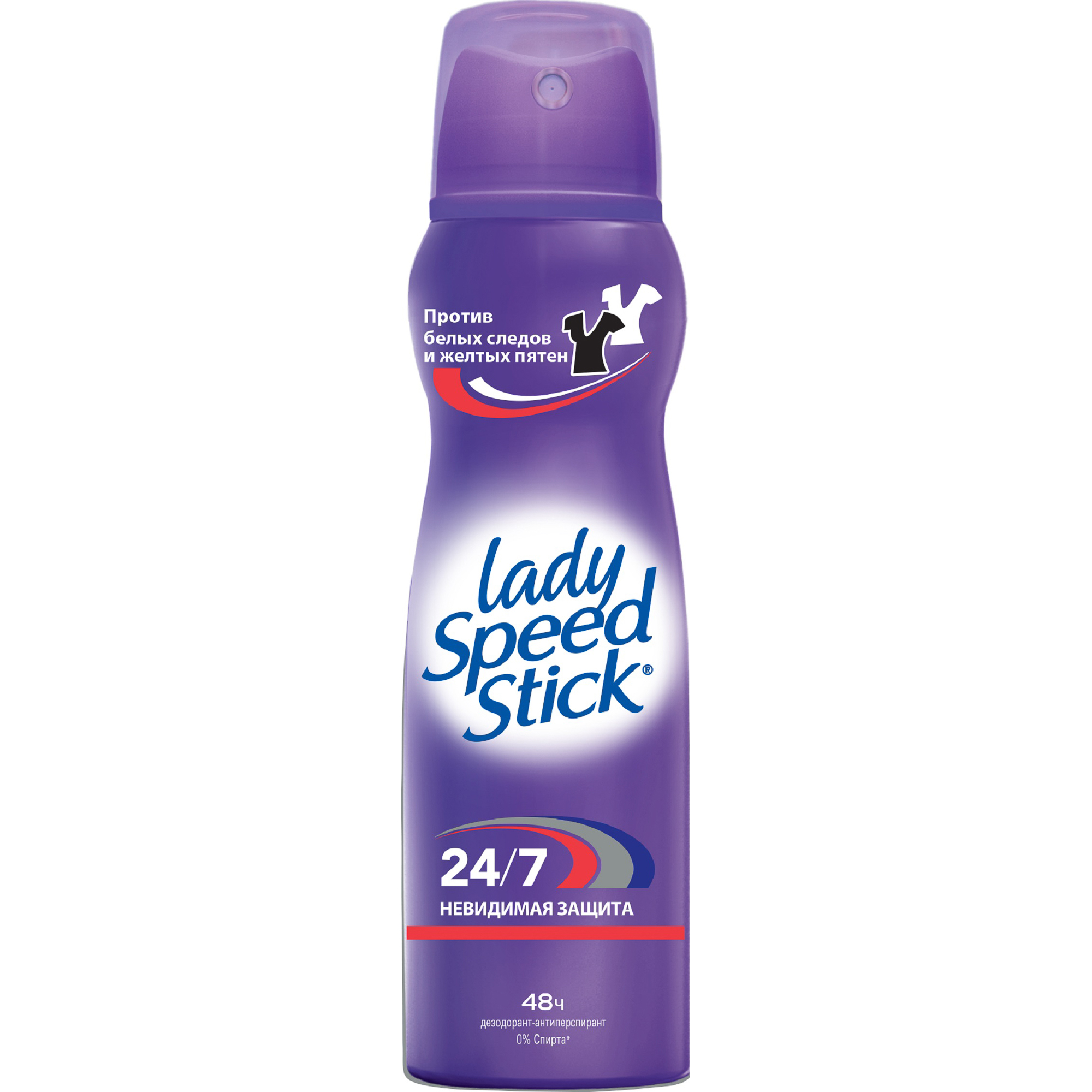 Дезодорант-спрей Lady Speed Stick 24/7 Невидимая защита 150мл